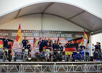 Die deutschen Sidecar- und Quad-Teams