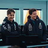 Mercedes-Star George Russell hatte in Barcelona die Konkurrenz im Blick