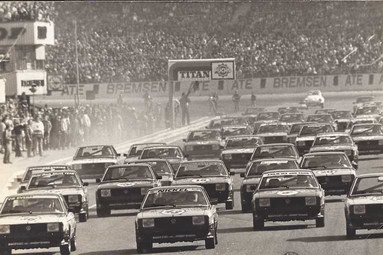 Premiere in Hockenheim: Ca 40 Cup-Scirocco starten zum ersten Rennen