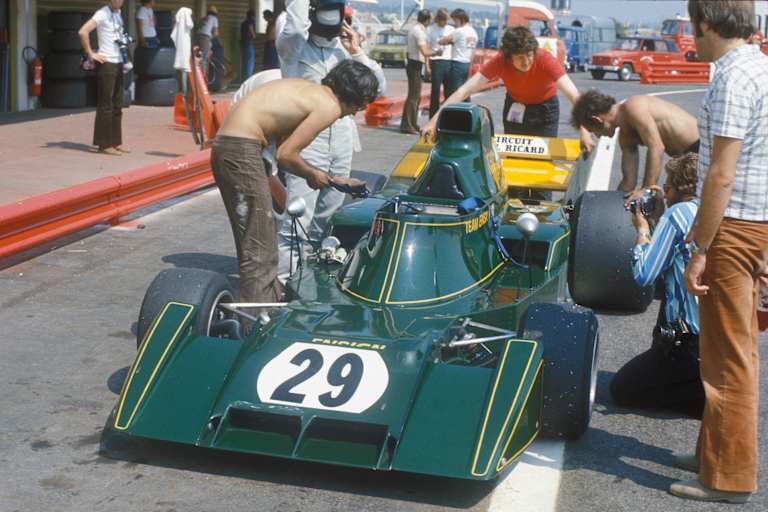 Der Ensign-Rennwagen von 1973