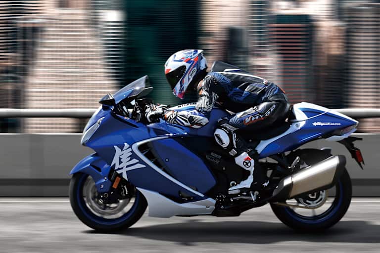 Suzuki Hayabusa: Immer genug Power für die Einhaltung enger Zeitpläne