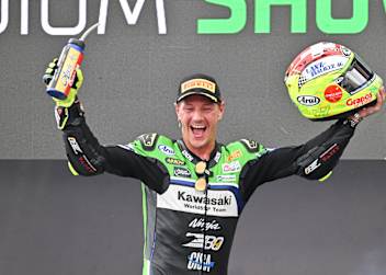 Dominique Aegerter feierte Platz 2