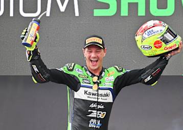 Dominique Aegerter feierte Platz 2