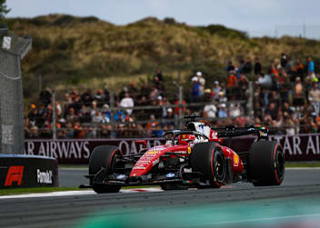 Charles Leclerc im Ferrari
