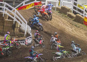 Startphase der 450er in High Point