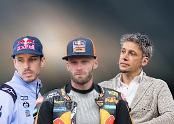 Alex Marquez, Brad Binder und Patrick Friesacher geben sich die Ehre