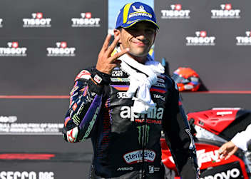 Jorge Martin sprintete von Platz 5 los und wurde Dritter