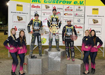 Die Top-3 (v.l.): Haupt, Grobauer und Huckenbeck