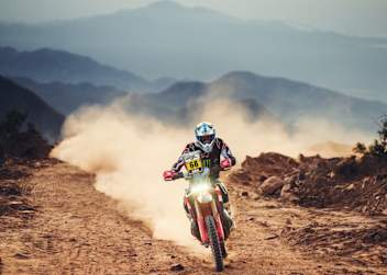 Tosha Schareina holte auf Etappe 4 den ersten Honda-Tagessieg