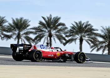 Charles Leclerc war am Morgen des 2. Bahrain-Testtages der Schnellste