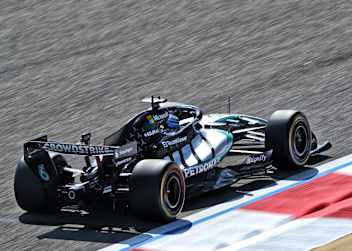 George Russell blieb am dritten Bahrain-Testvormittag der Schnellste