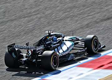 George Russell blieb am dritten Bahrain-Testvormittag der Schnellste