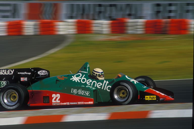 Ricciardo Patrese 1984 im Alfa Romeo