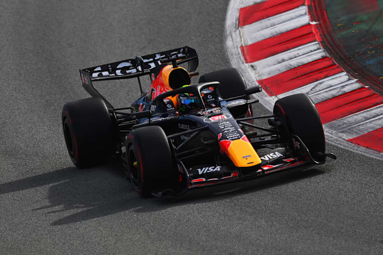 Isack Hadjar im Red Bull Racing RB22