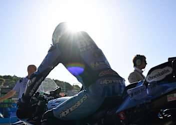 Alex Marquez (Gresini-Ducati) ist derzeit Chef in Jerez