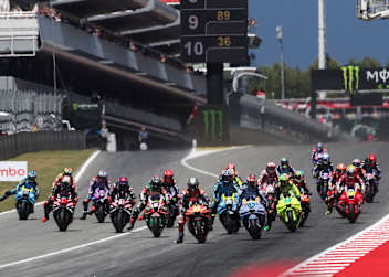 Ein Klassiker im Rennkalender: Die MotoGP ist in Barcelona am Start