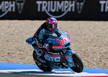 Schnellster Moto2-Pilot im Assen-Q2: David Alonso