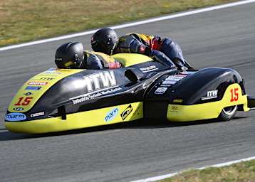Markus Venus/Thomas Hofer auf ihrer LCR Yamaha in Grobnik/Rijeka