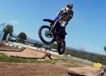 Toprak auf der MX-Yamaha