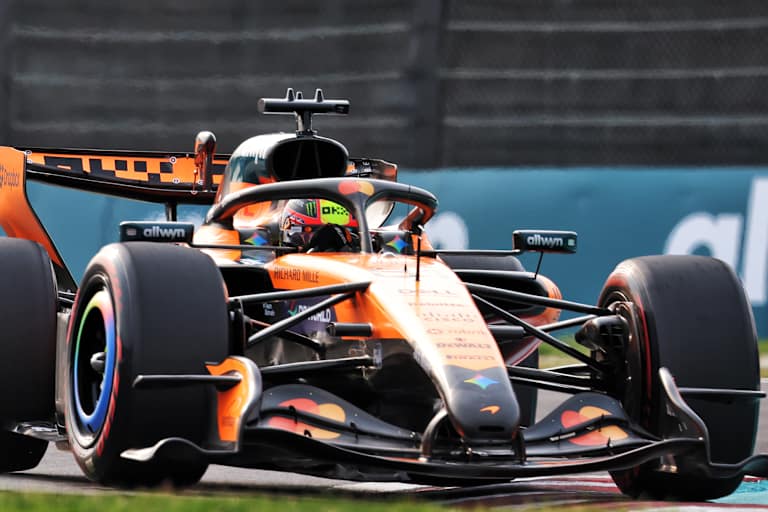 Oscar Piastri war im Qualifying deutlich schneller als das Ferrari-Duo