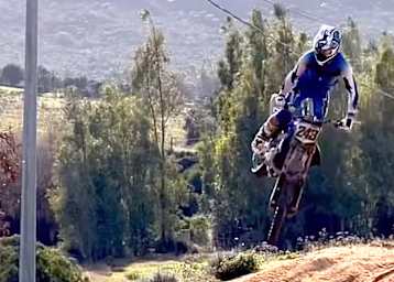 Tim Gajser auf der Yamaha