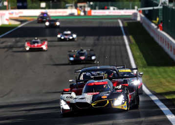 Der siegreiche BMW M Hybrid V8 in Spa