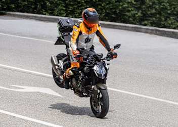 Prototyp der KTM 490 Duke