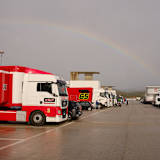 Portimao-Test: Wind, Regen und Sonne wechseln sich ab