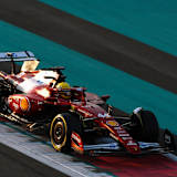 Lewis Hamilton in Abu Dhabi