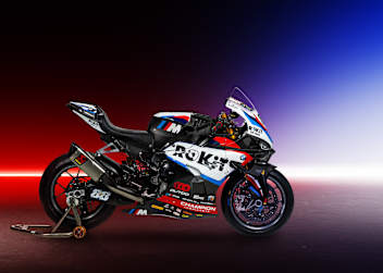 Die BMW M1000RR für die Superbike-WM 2026