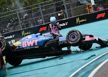 Pierre Gasly nach seinem Unfall