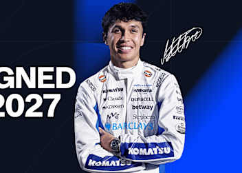 Alex Albon ist für 2027 bestätigt