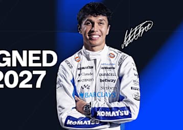 Alex Albon ist für 2027 bestätigt