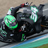 Lorenzo Baldassarri debütierte beim Jerez-Test auf der Ducati V4R