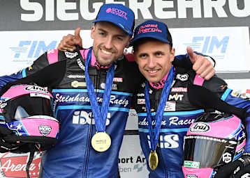 Zu früh gefreut: Harry Payne und Kevin Rousseau müssen Goldmedaille abgeben