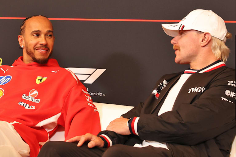 Lewis Hamilton und Valtteri Bottas