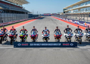 Die Fahrer des Bagger World Cups