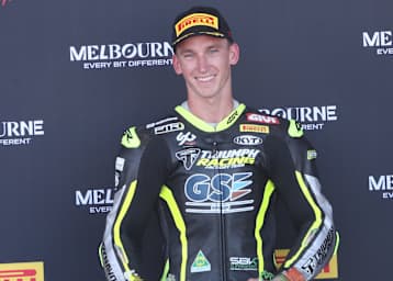 Der Knoten ging auf: Oli Bayliss auf dem Podium