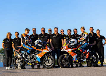 Im Team RT Motorsports fährt man nach BSB Reglement