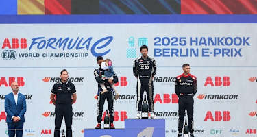 Evans siegte im ersten Formel-E-Lauf in Berlin vor Wehrlein und Mortara