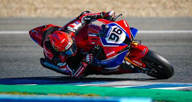 Jake Dixon bei seinem Superbike-Debüt in Jerez