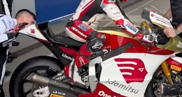 Taiyo Furusato bei seiner Moto2-Premiere