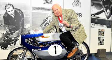 Weltmeister auf Suzuki: Hans-Georg Anscheidt