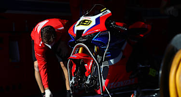 Honda holte mit Alvaro Bautista drei Podestplätze