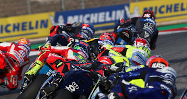 Die MotoE-Rennen waren hart umkämpft, doch die Fans zeigten kaum Interesse