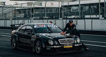 Marcel Fässler kehrte in sein 2000er DTM-Fahrzeug zurück