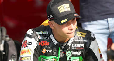 Der verletzte Moto3-Pilot Noah Dettwilder