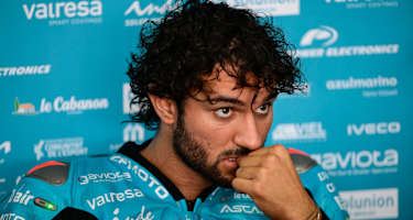 Der langjährige GP-Pilot und Laufsieger Dennis Foggia scheidet aus