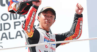 Taiyo Furusato erzielte in Sepang seinen ersten GP-Sieg