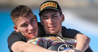 Beste Feunde: Moto2-Ass Deniz Öncü mit MotoGP-Rookie Razgatlioglu